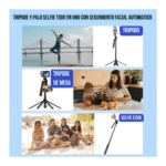 TRIPODE DE SEGUIMIENTO FACIAL - 360° - Imagen 5