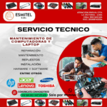📌Servicio Técnico de Computadoras y Laptops.