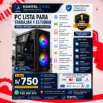PC de Escritorio Intel Core i3 (3ra Gen) H61, 8GB RAM, SSD 500GB, Rápida y Confiable (Ideal para Oficina y Estudios Universitarios) - Imagen 2